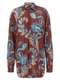 Etro Etro Floral Foliage Shirt