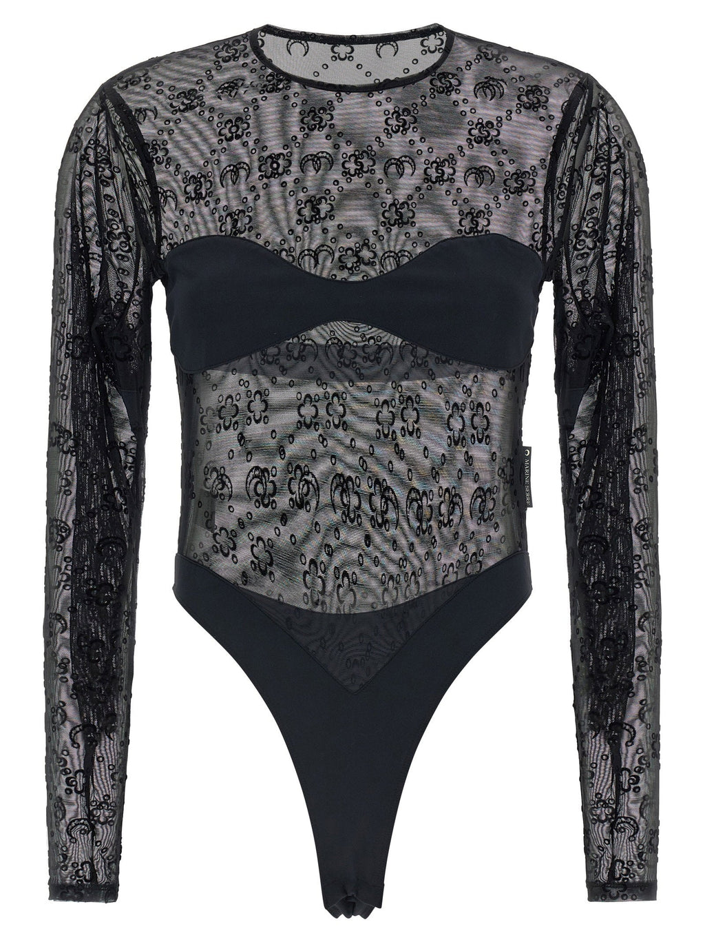 Marine Serre Marine Serre Moonogram Bodysuit