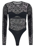 Marine Serre Marine Serre Moonogram Bodysuit