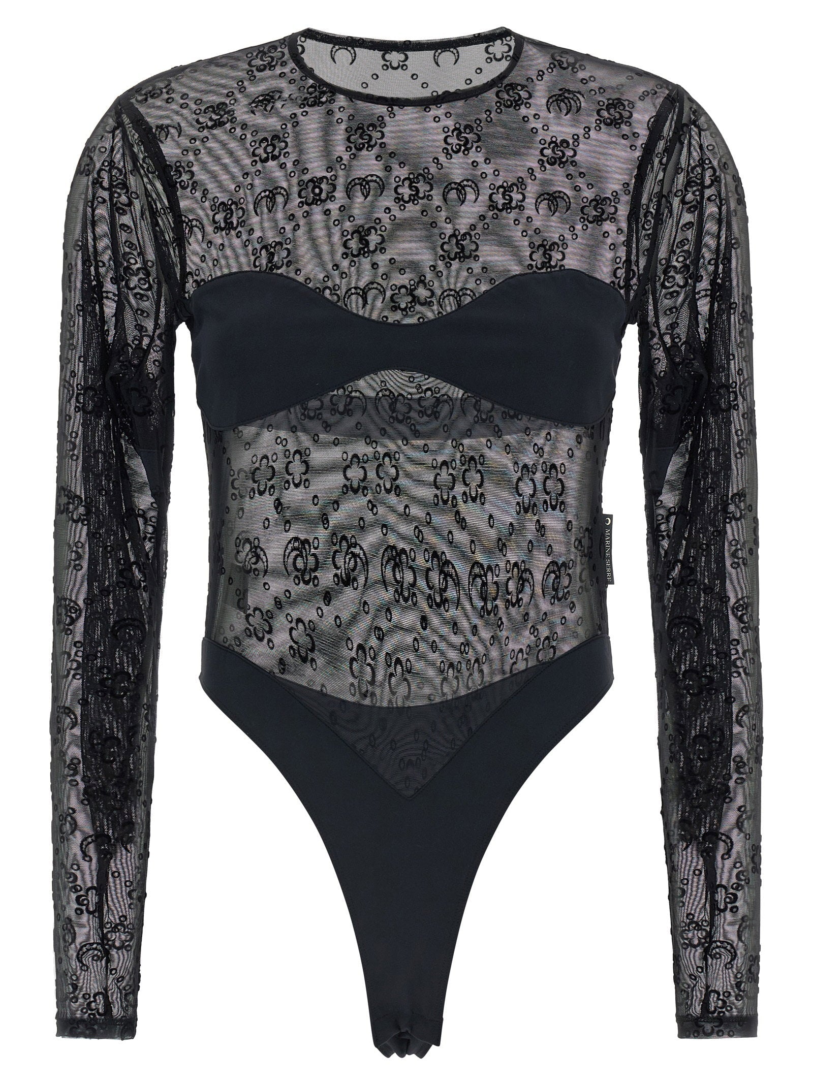 Marine Serre Marine Serre Moonogram Bodysuit