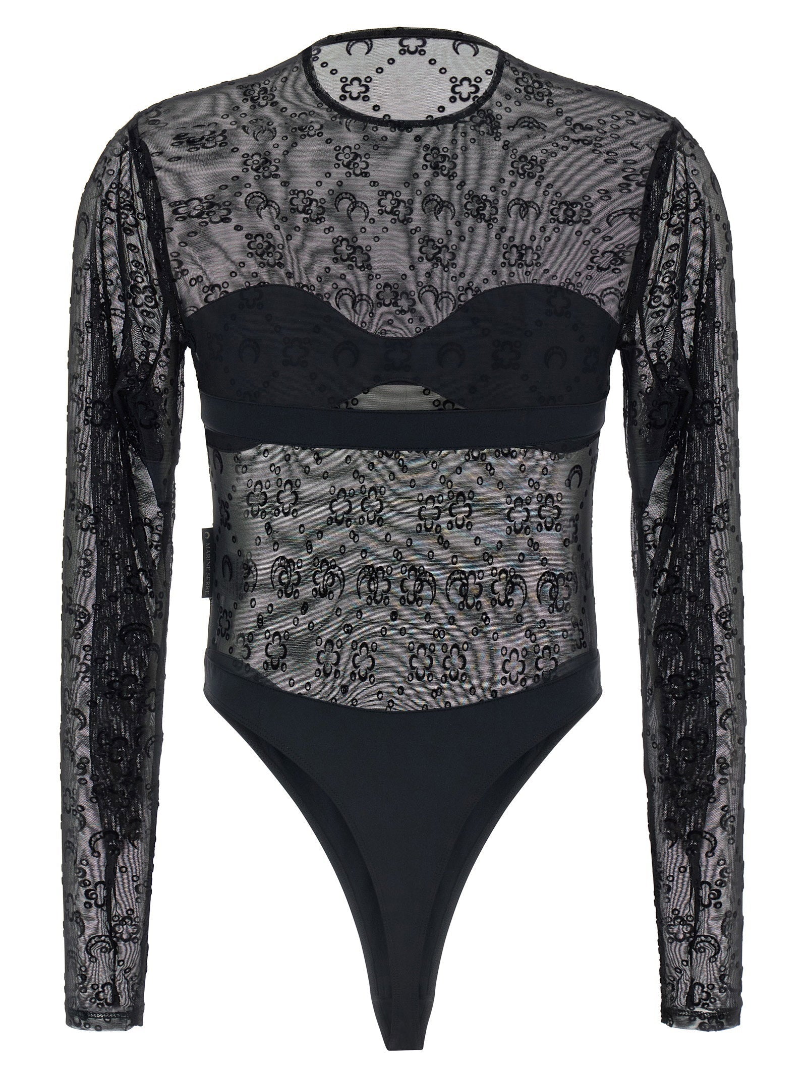 Marine Serre Marine Serre Moonogram Bodysuit