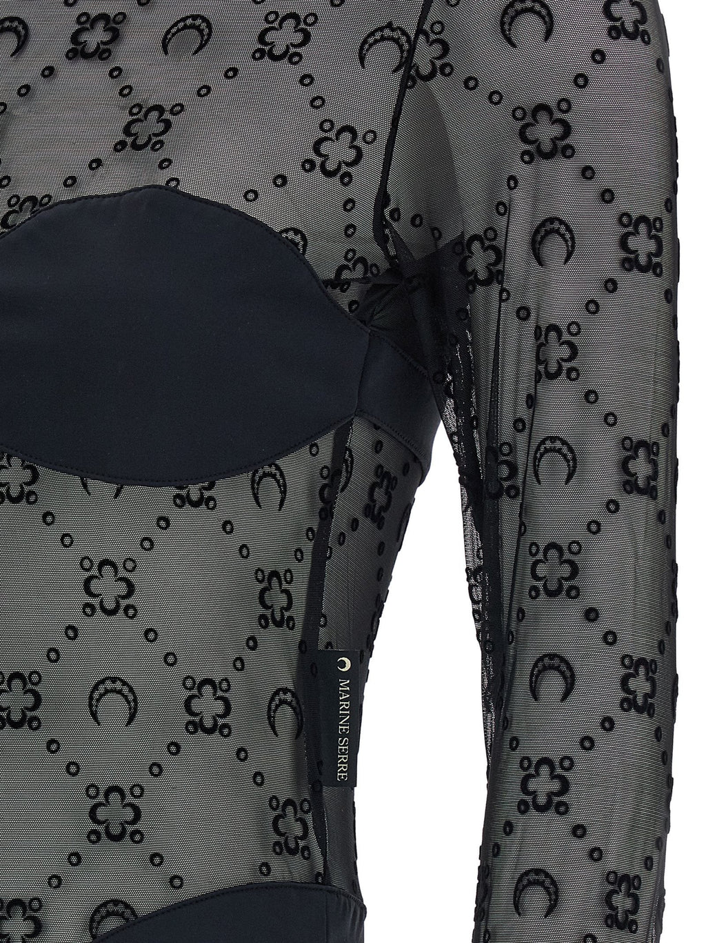 Marine Serre Marine Serre Moonogram Bodysuit