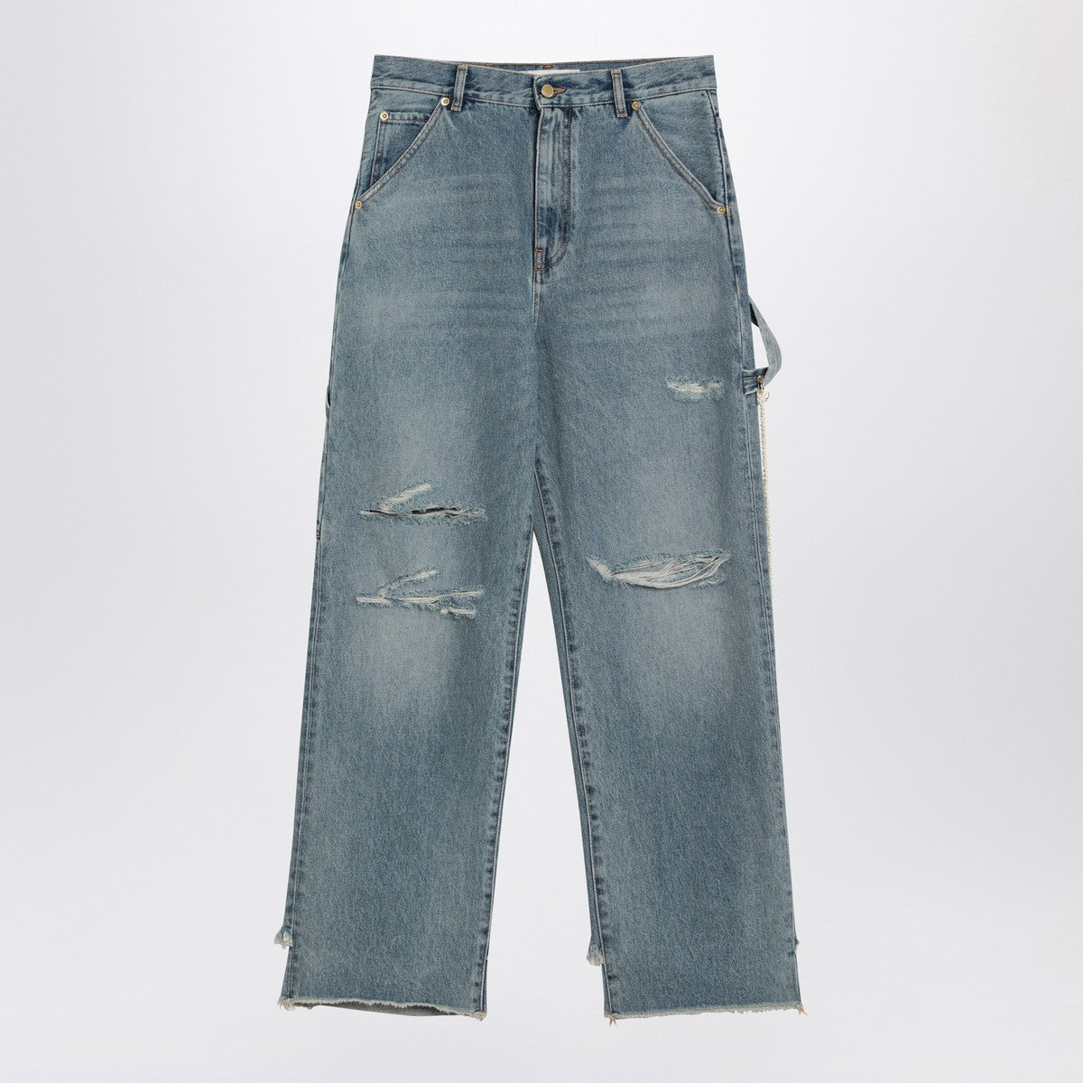 Darkpark DARKPARK Lisa light blue washed ripped jeans