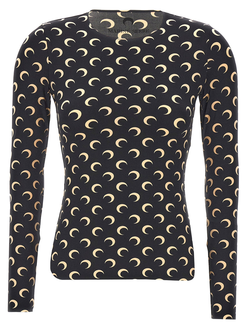 Marine Serre Marine Serre Moon Printed Jersey T-shirt