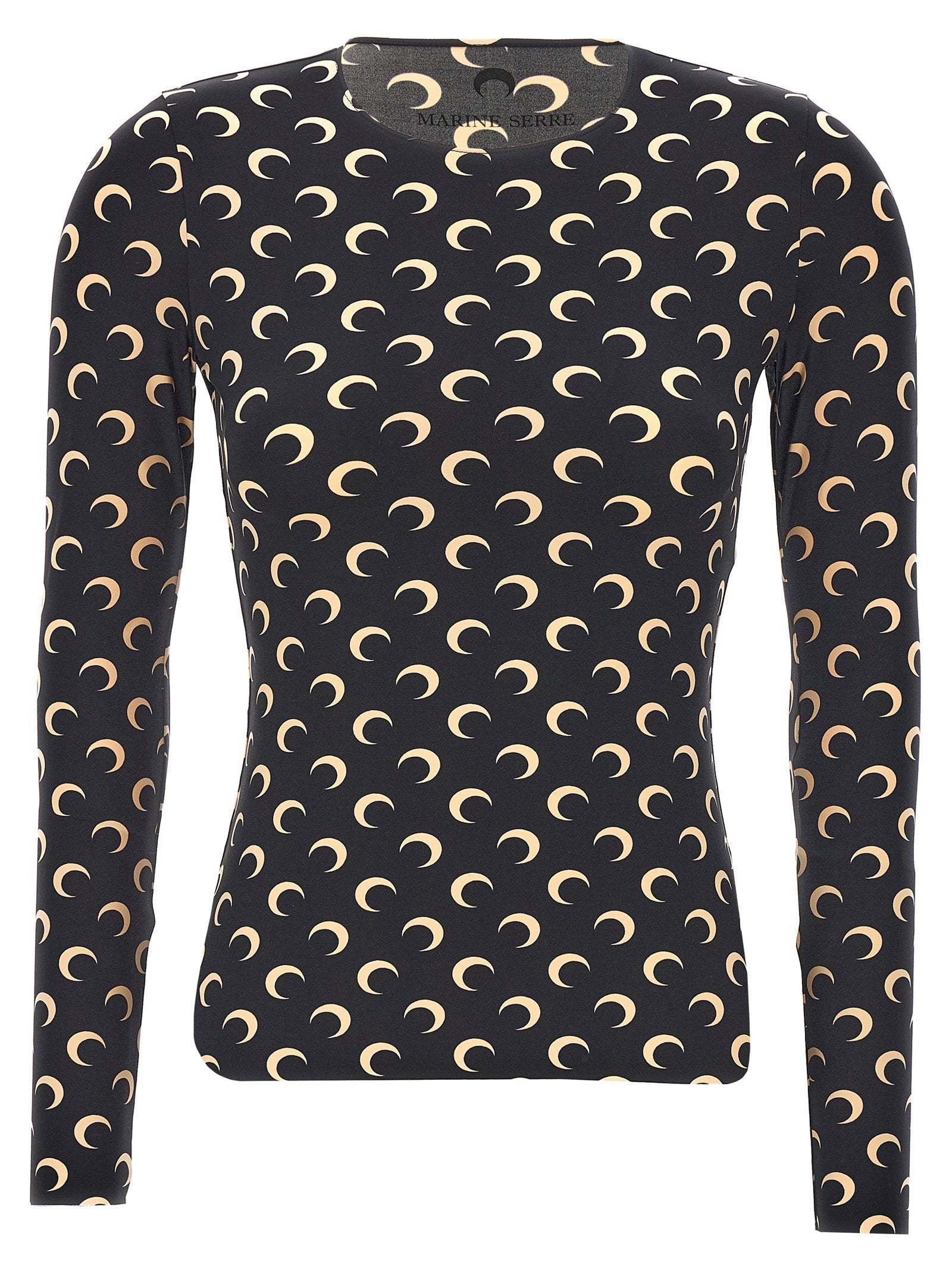 Marine Serre Marine Serre Moon Printed Jersey T-shirt