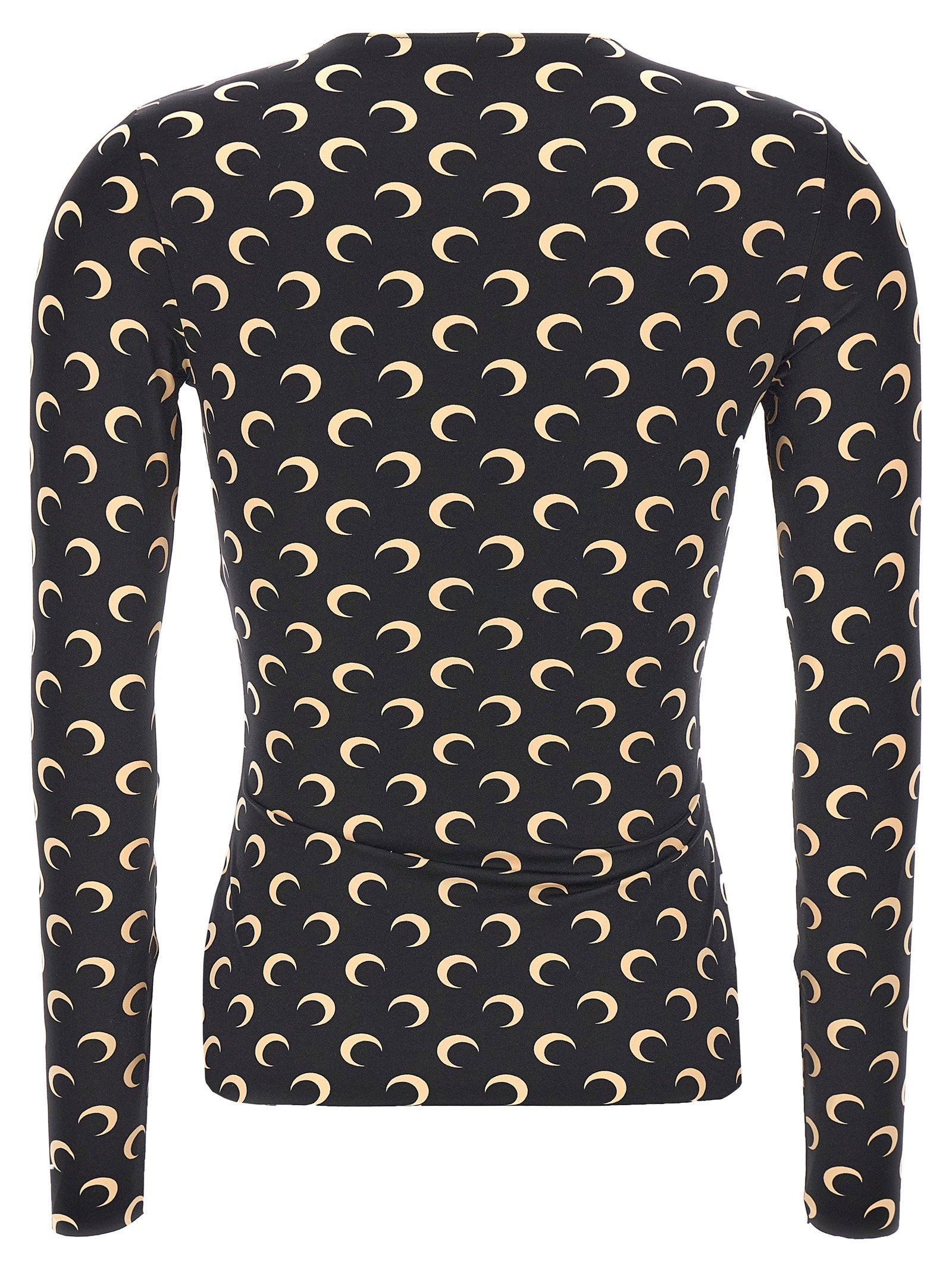 Marine Serre Marine Serre Moon Printed Jersey T-shirt