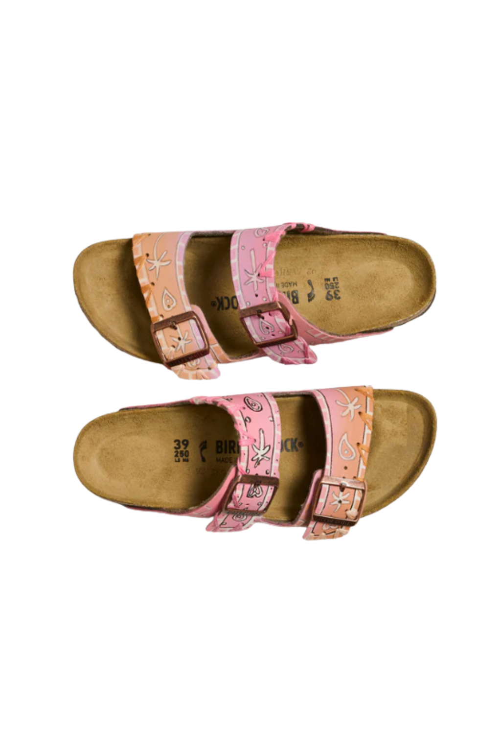 Pinkish Bandana Birkenstocks