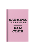 Oh Deer Sabrina Carpenter Fan Club Fabric Hardbook Notebook