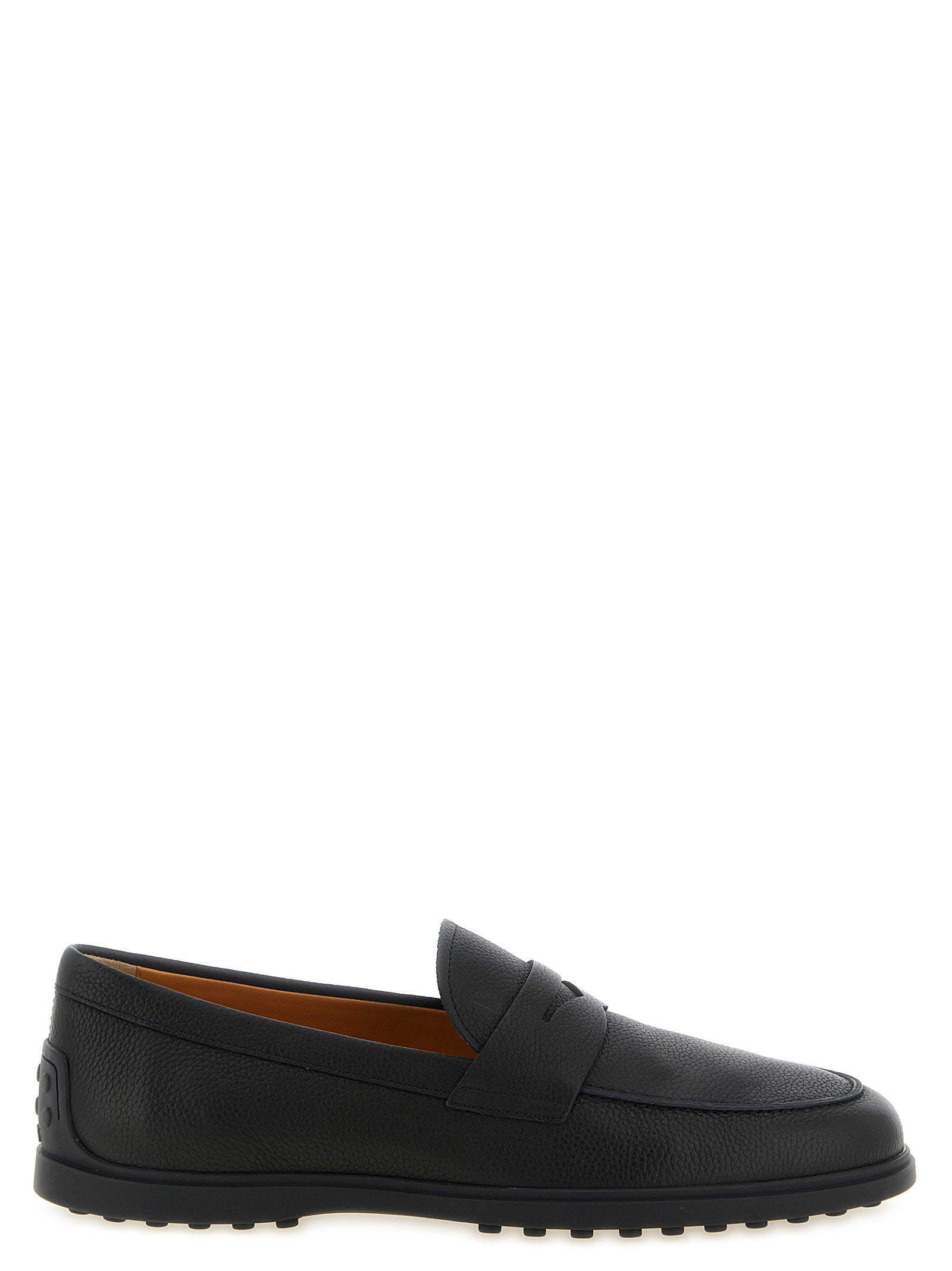 Tod's Tod's Hammered Leather Loafers