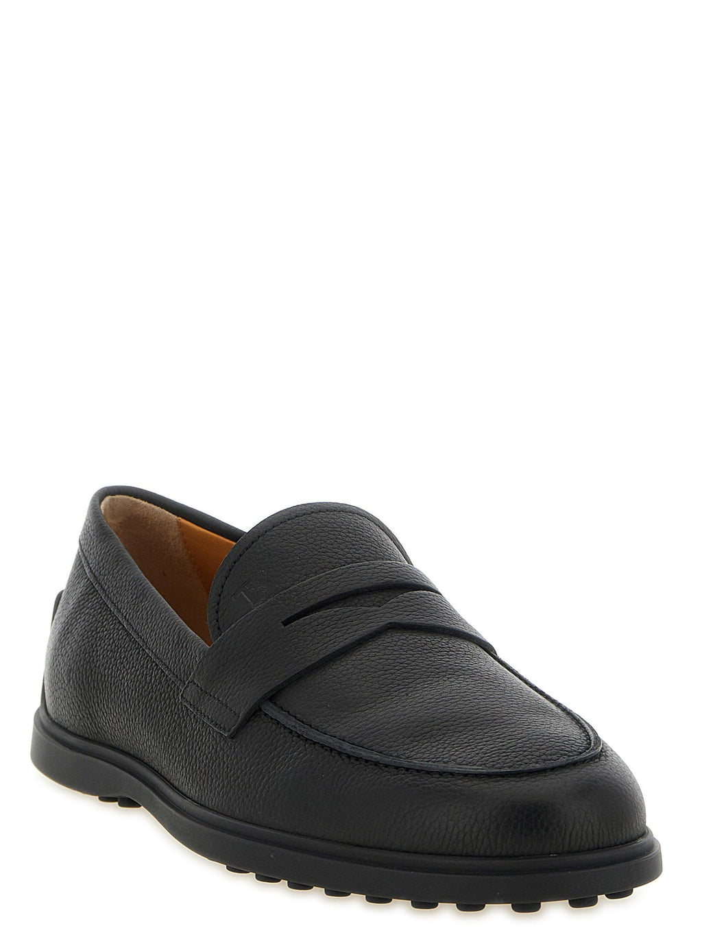 Tod's Tod's Hammered Leather Loafers
