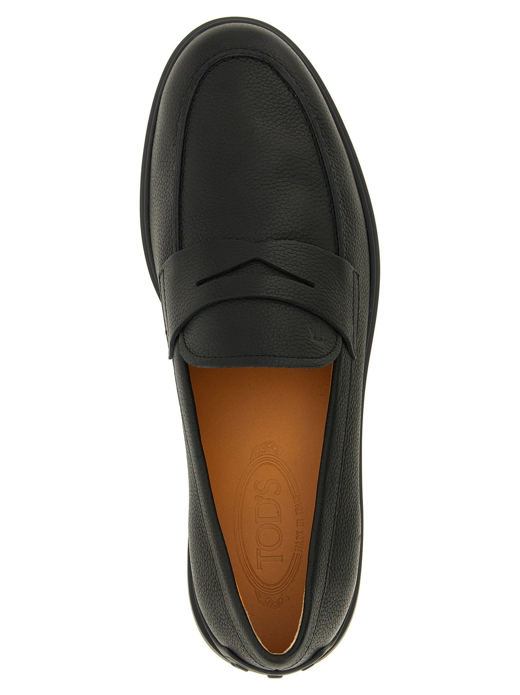Tod's Tod's Hammered Leather Loafers