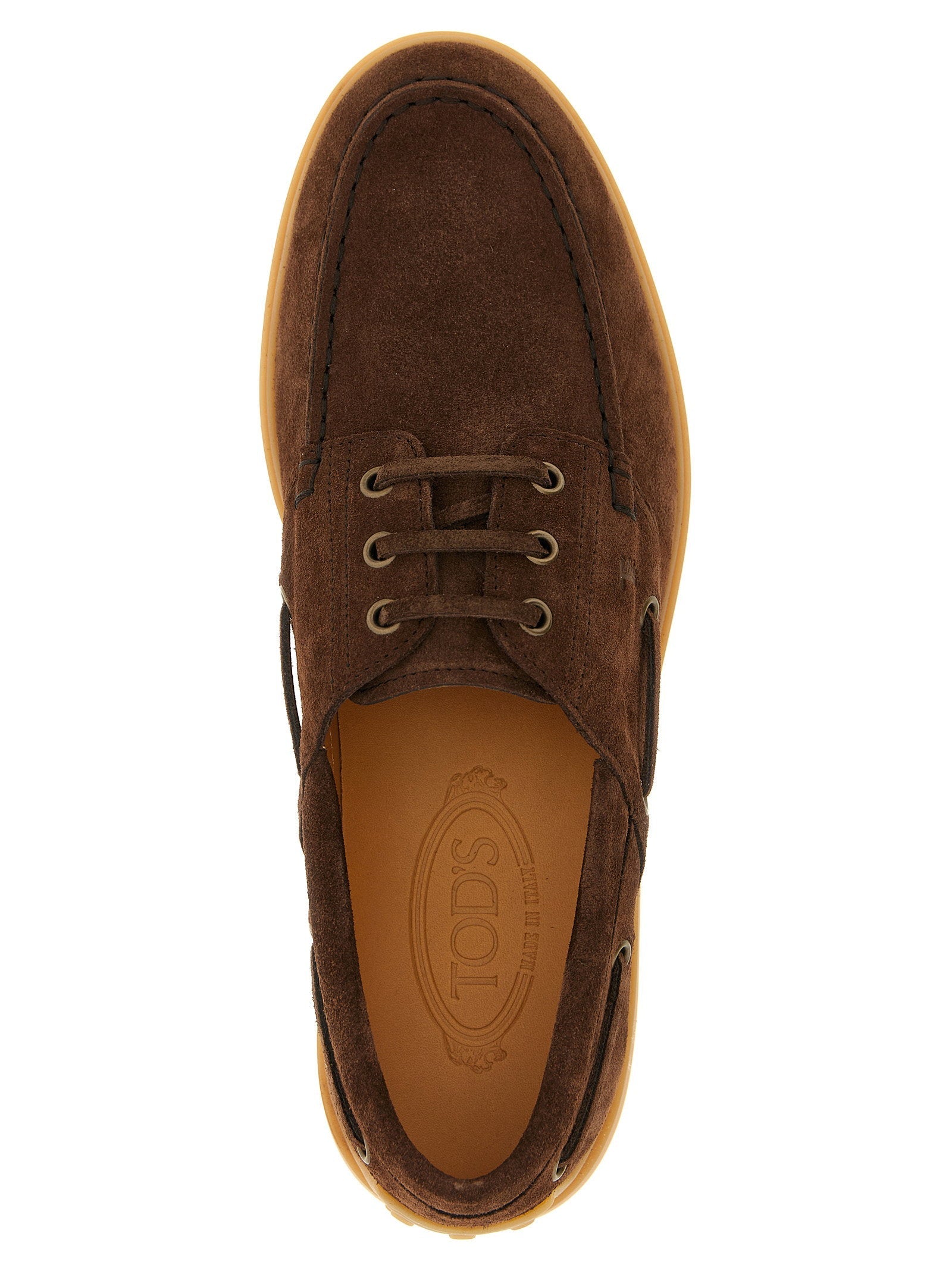 Tod's Tod's Suede Boat Shoe