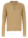 Ma'ry'ya Ma'ry'ya Bouclé Cotton Polo Shirt