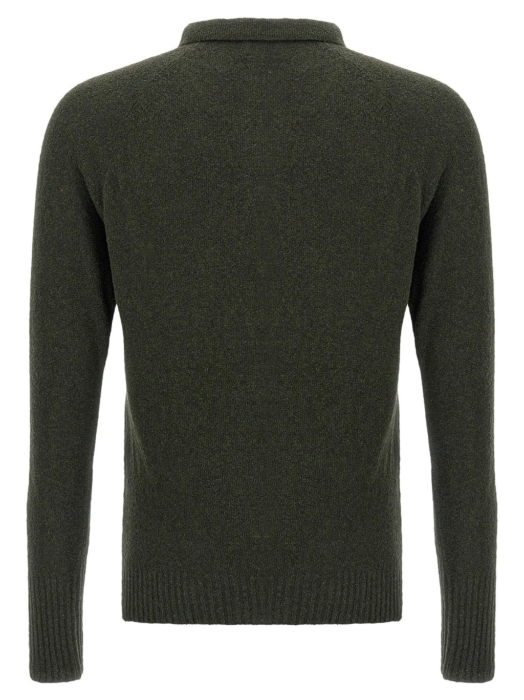 Ma'ry'ya Ma'ry'ya Bouclé Cotton Polo Shirt