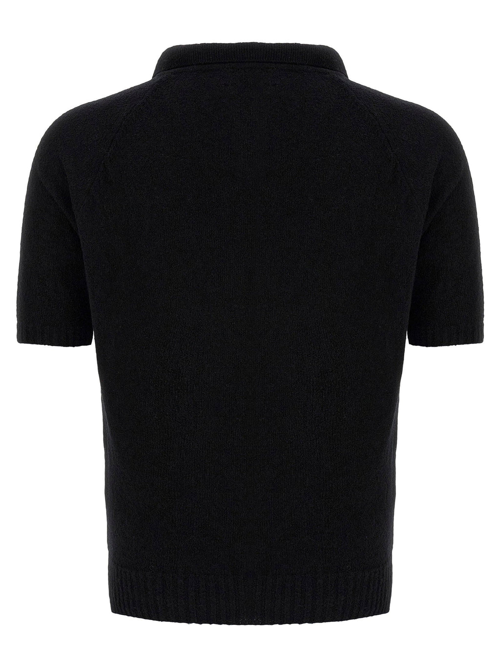 Ma'ry'ya Ma'ry'ya Bouclé Cotton Polo Shirt