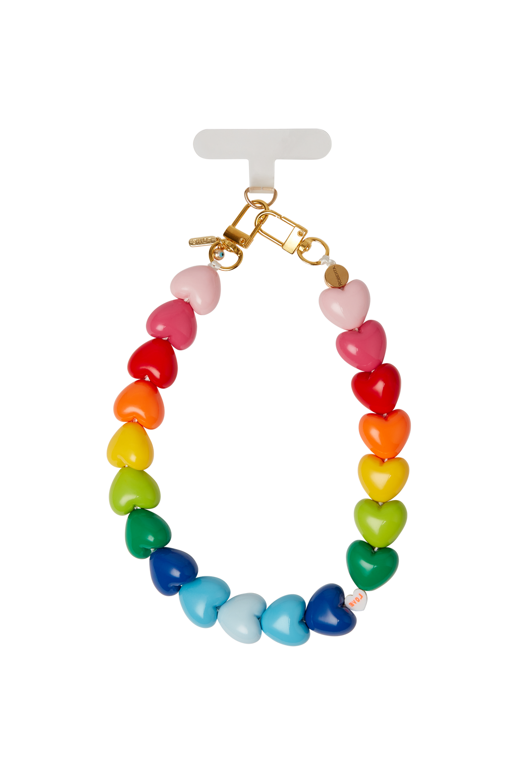 Online Exclusive: Roberta Puffy Hearts Phone Strap