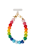 Online Exclusive: Roberta Puffy Hearts Phone Strap