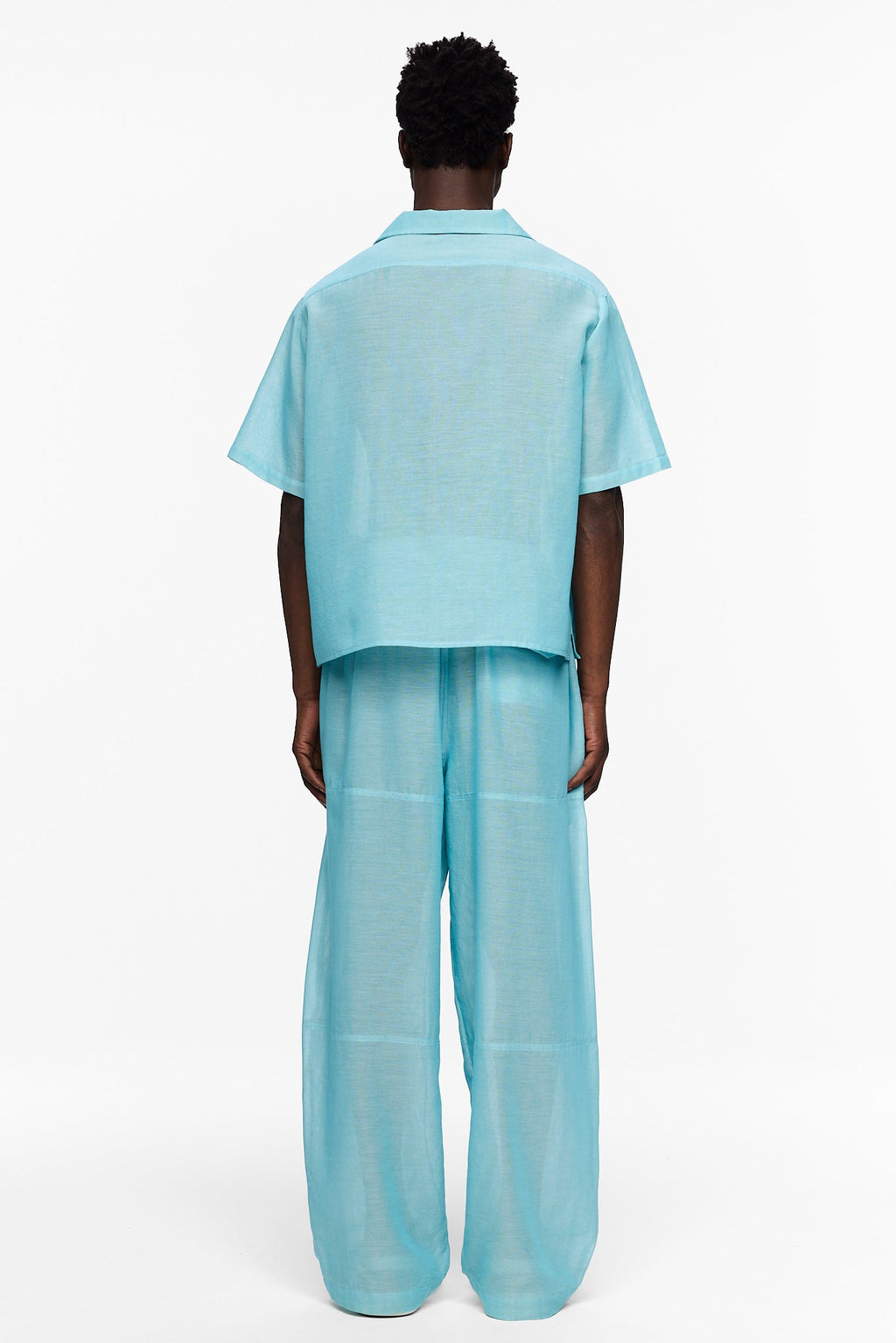 The Petite Camp Shirt : Blue Ciel