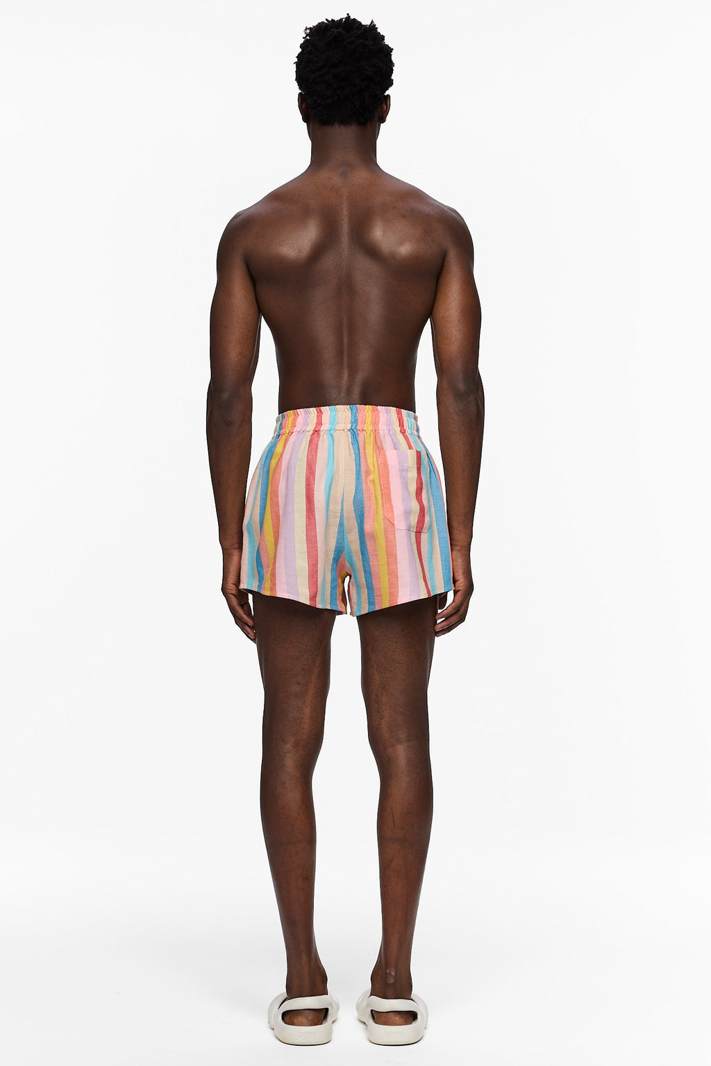 The High Waisted Short - Stripe 92