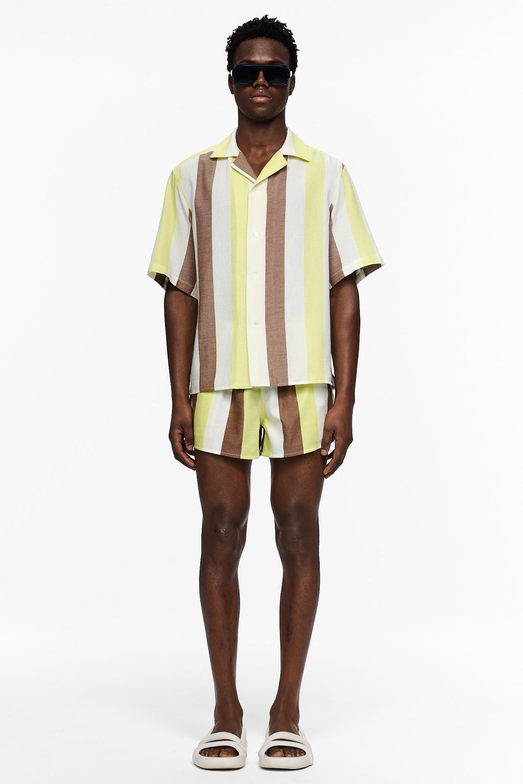 The High Waisted Short - Stripe 19