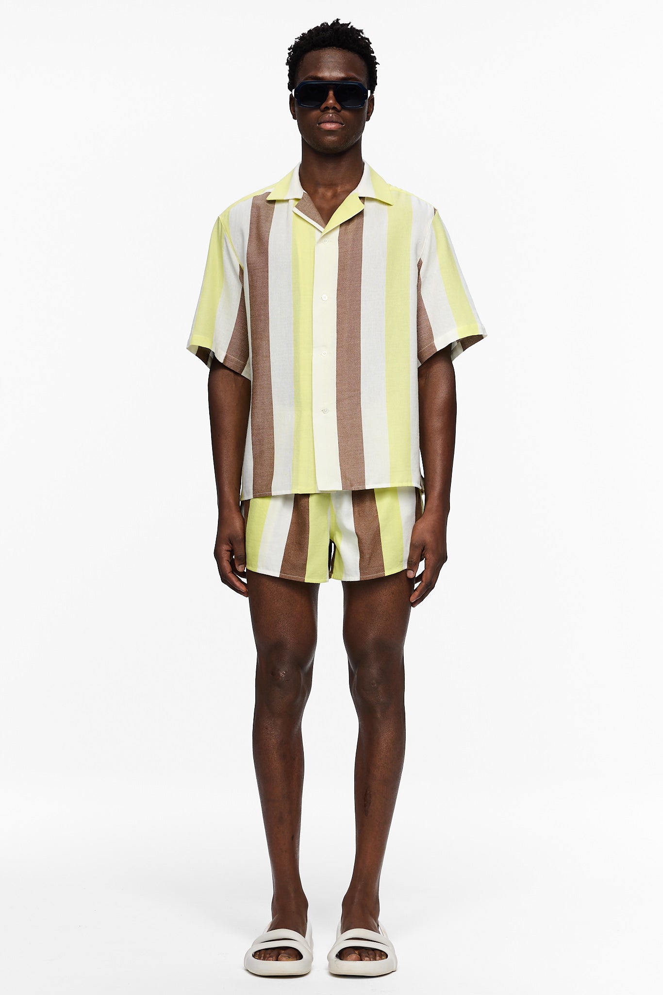 The High Waisted Short - Stripe 19