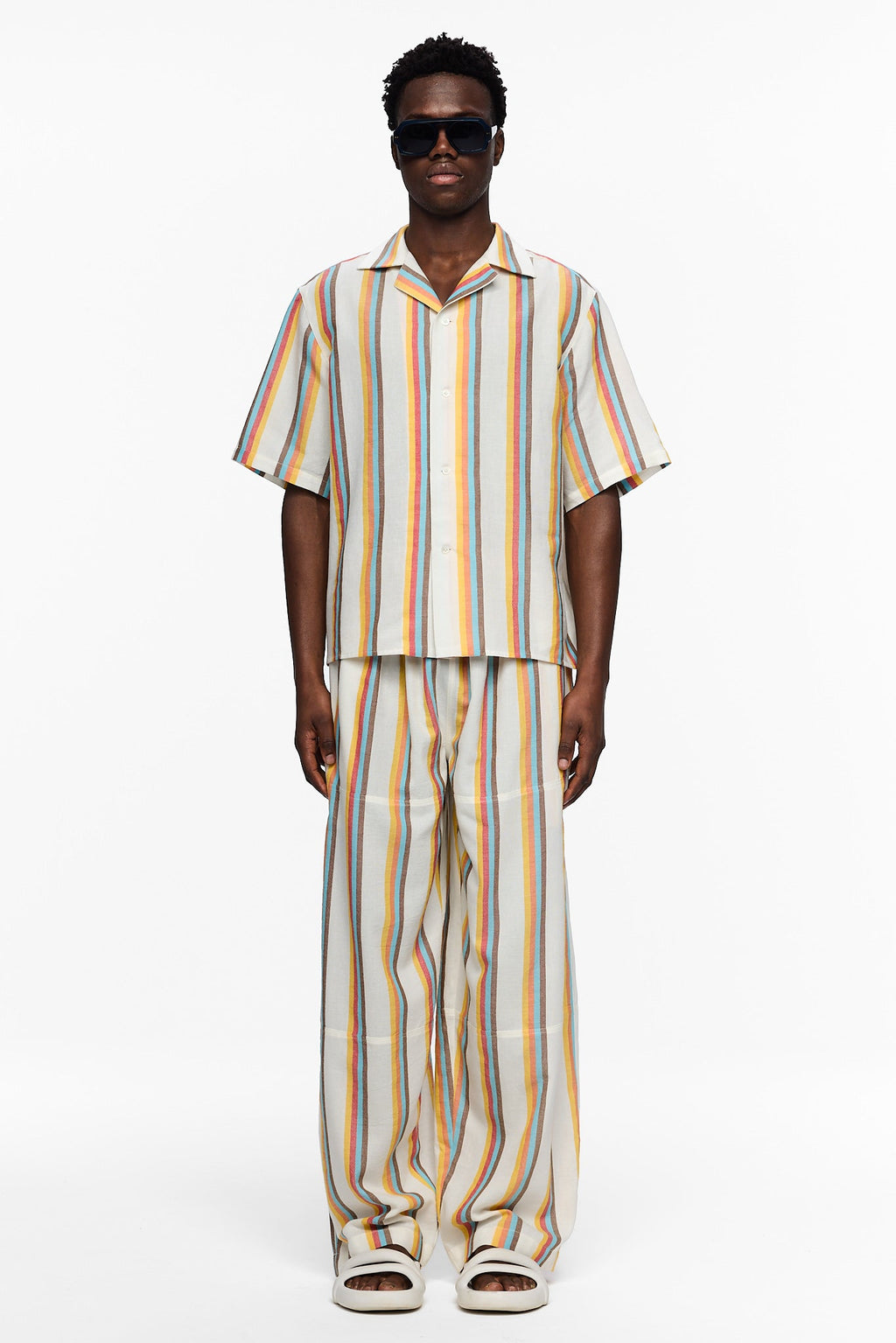 The Petite Camp Shirt : Stripe 18