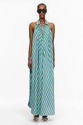 The Halter Dress - Stripe 67