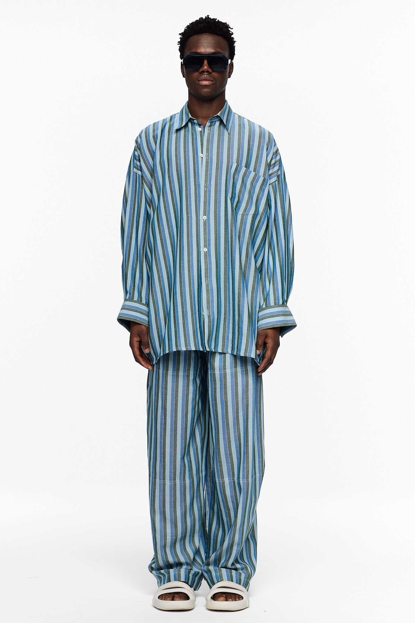 The Oversized Shirt - Stripe 68