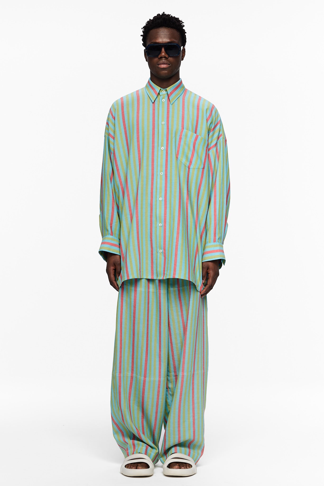 The Oversized Shirt - Stripe 56