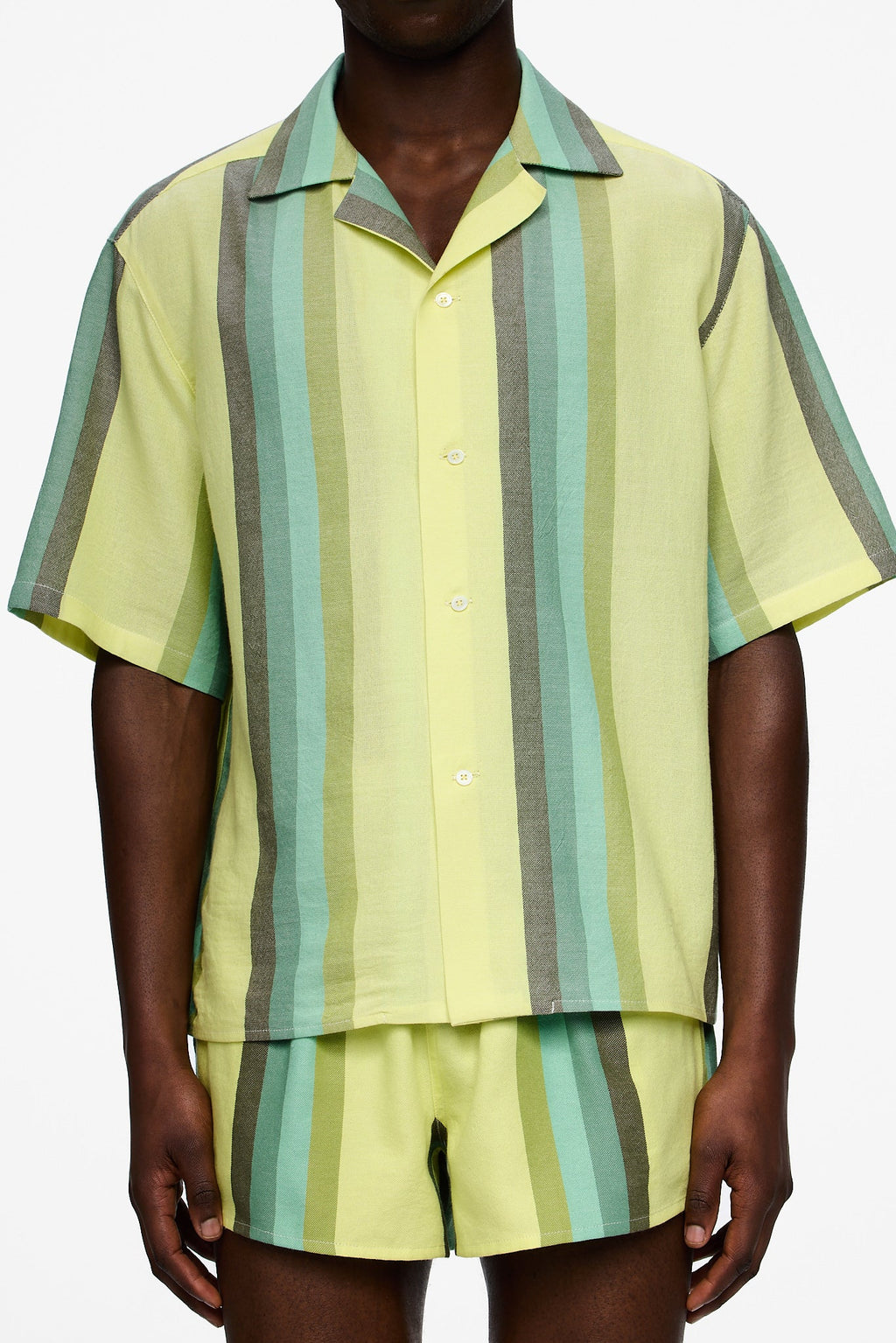 The Petite Camp Shirt : Stripe 93