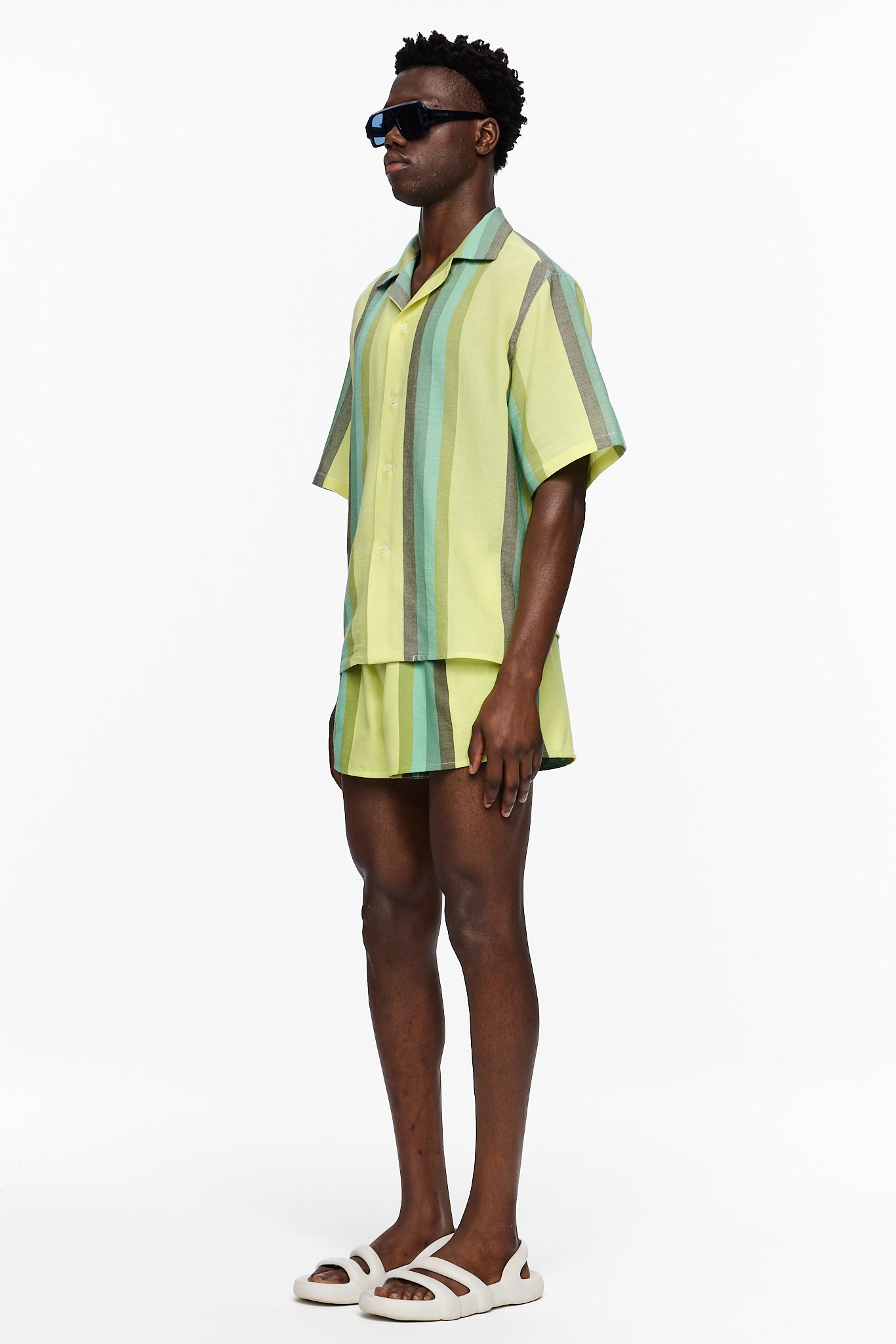 The Petite Camp Shirt : Stripe 93