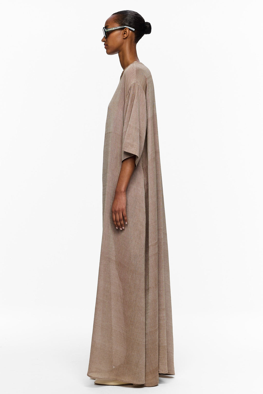 The T-Shirt Dress - Chocolate Brown