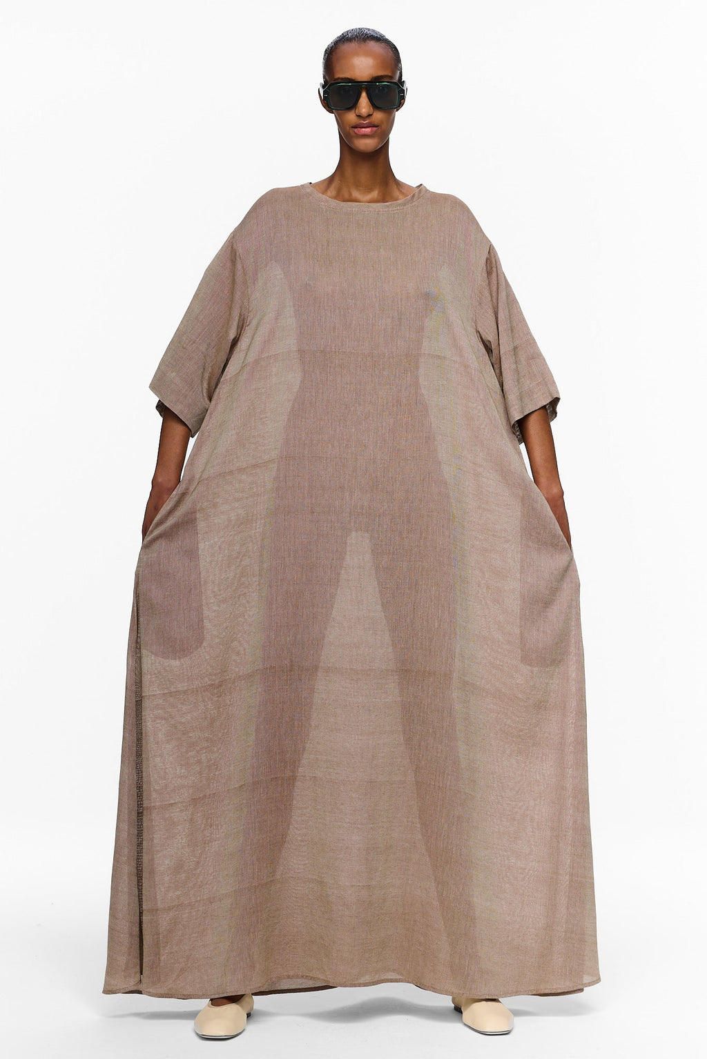 The T-Shirt Dress - Chocolate Brown