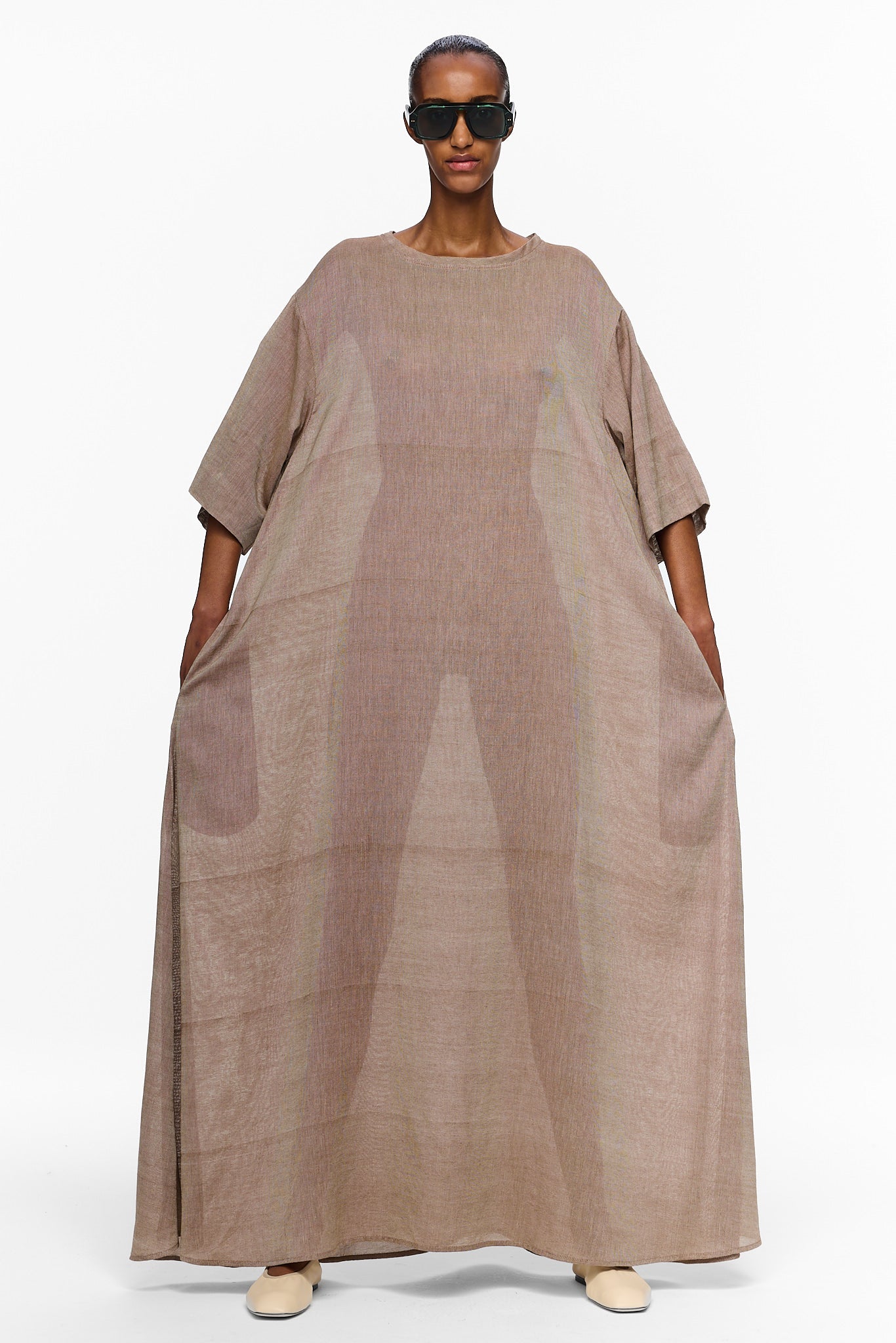 The T-Shirt Dress - Chocolate Brown