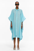 The Sleeveless Caftan - Blue Ciel