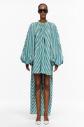 The High-Low Touareg Dress - Stripe 67