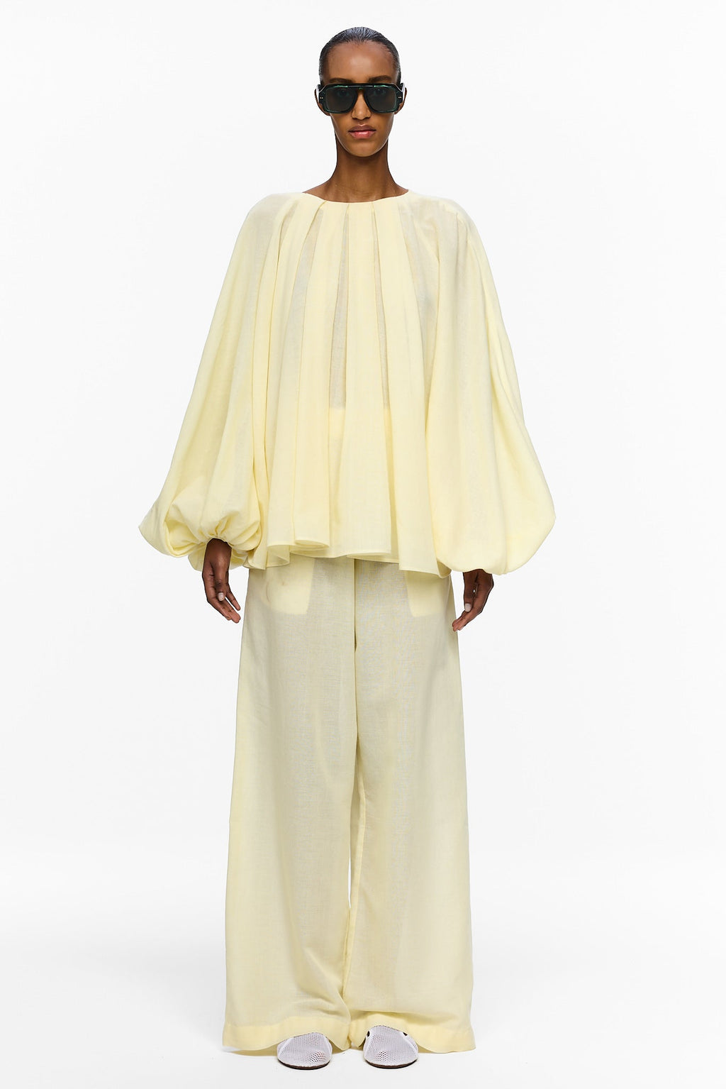 The Pleated Blouse - Tender