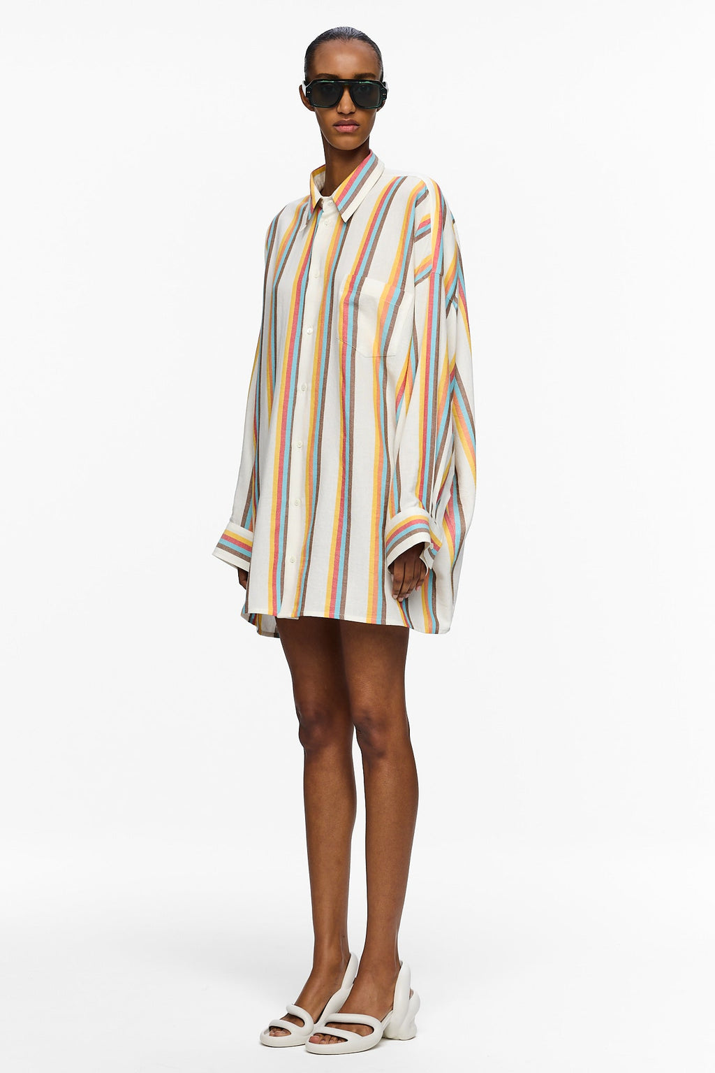 The Oversized Shirt - Stripe 18