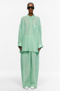 The Oversized Shirt - Mint