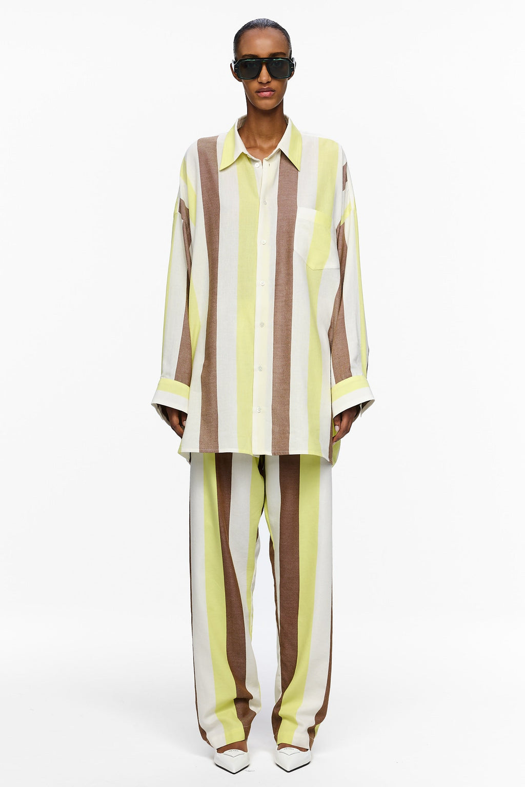 The Oversized Shirt - Stripe 19