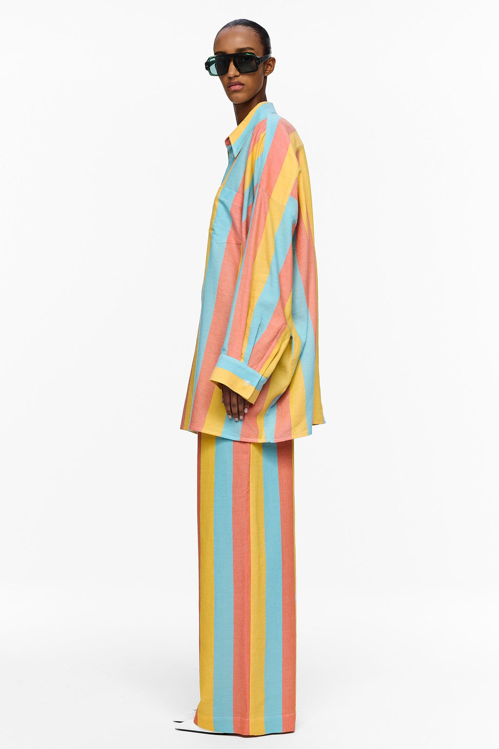 The Oversized Shirt - Stripe 10