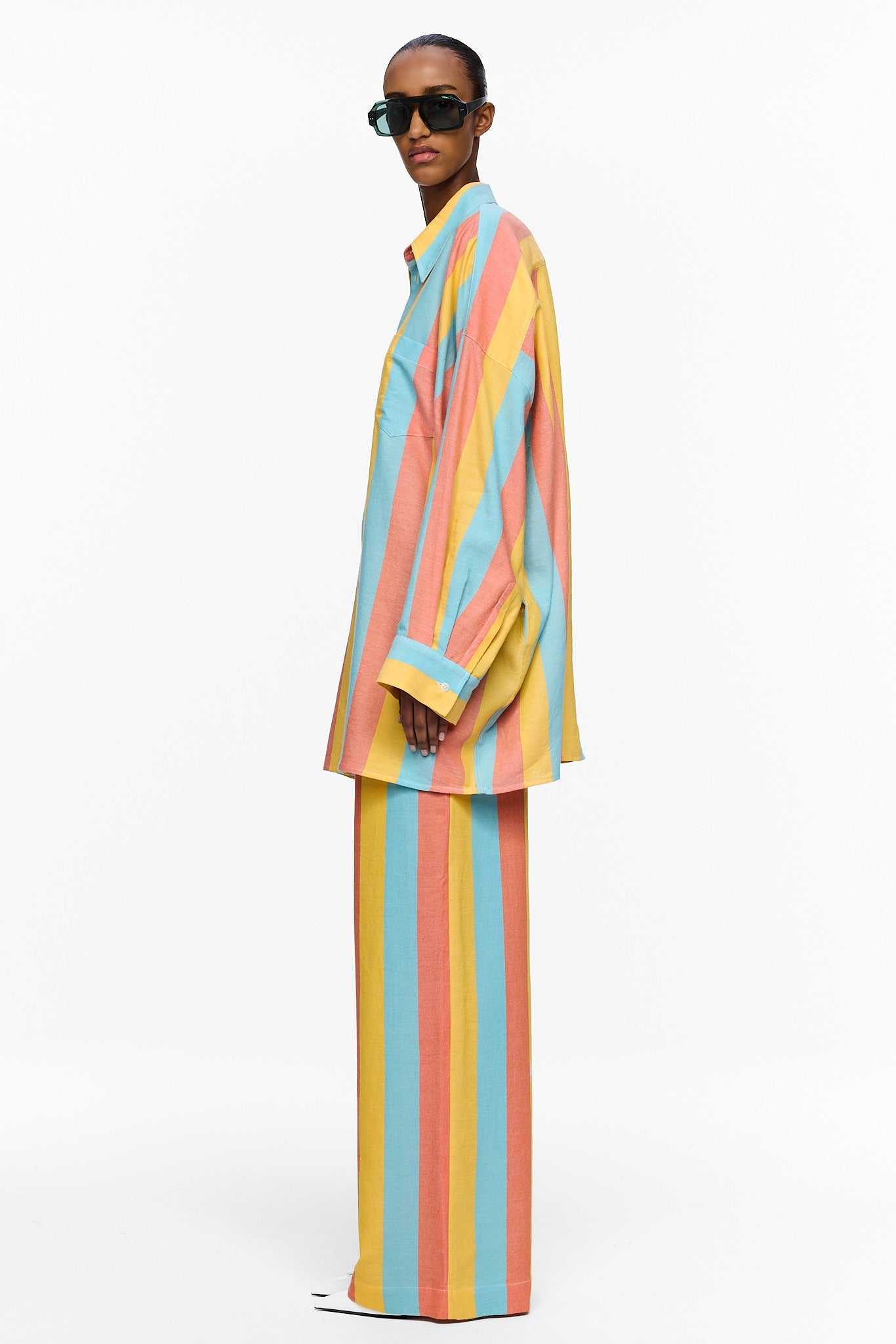 The Oversized Shirt - Stripe 10