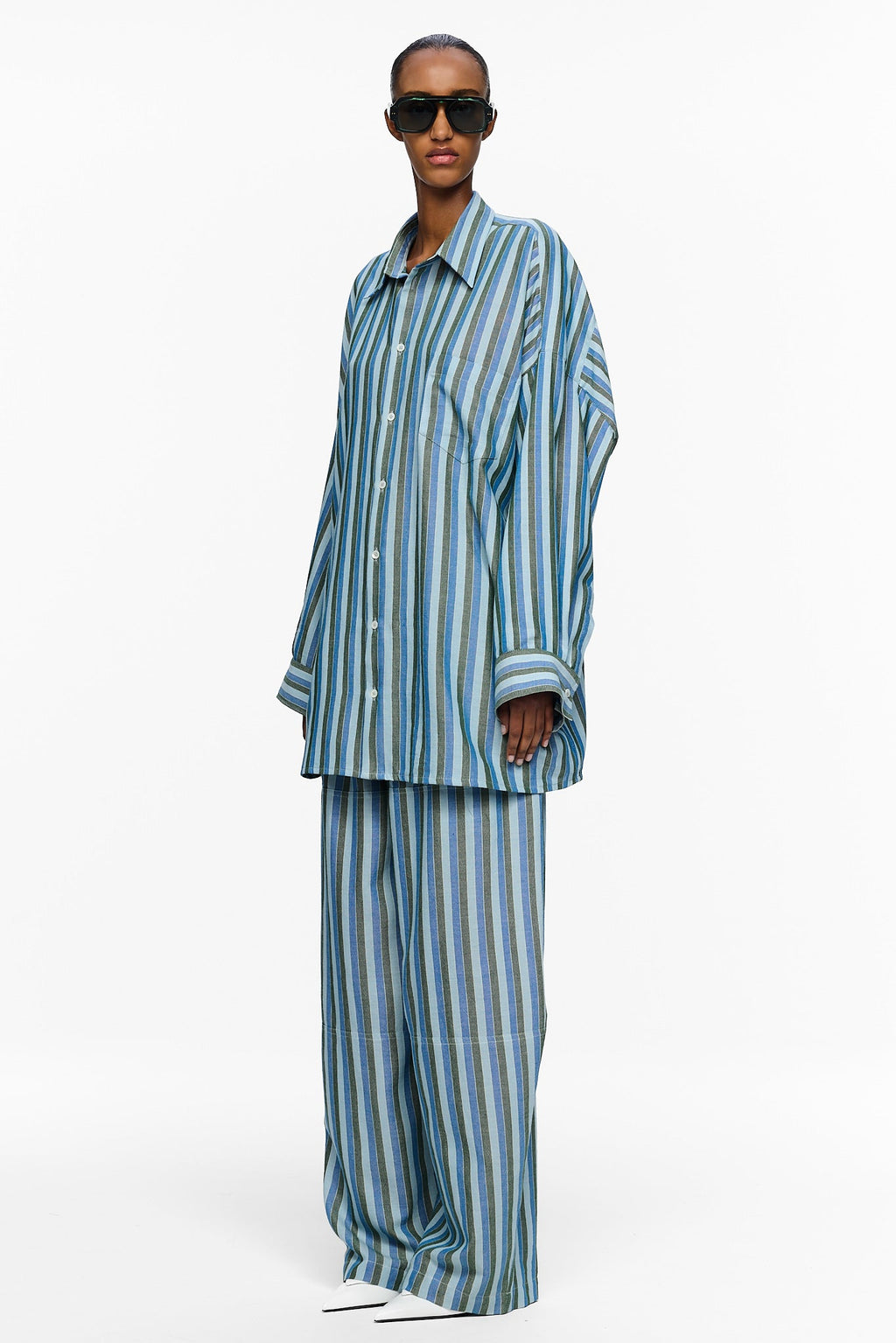 The Oversized Shirt - Stripe 68