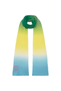 Mira Mikati x Hurray Happy Embroidered Ombre Scarf