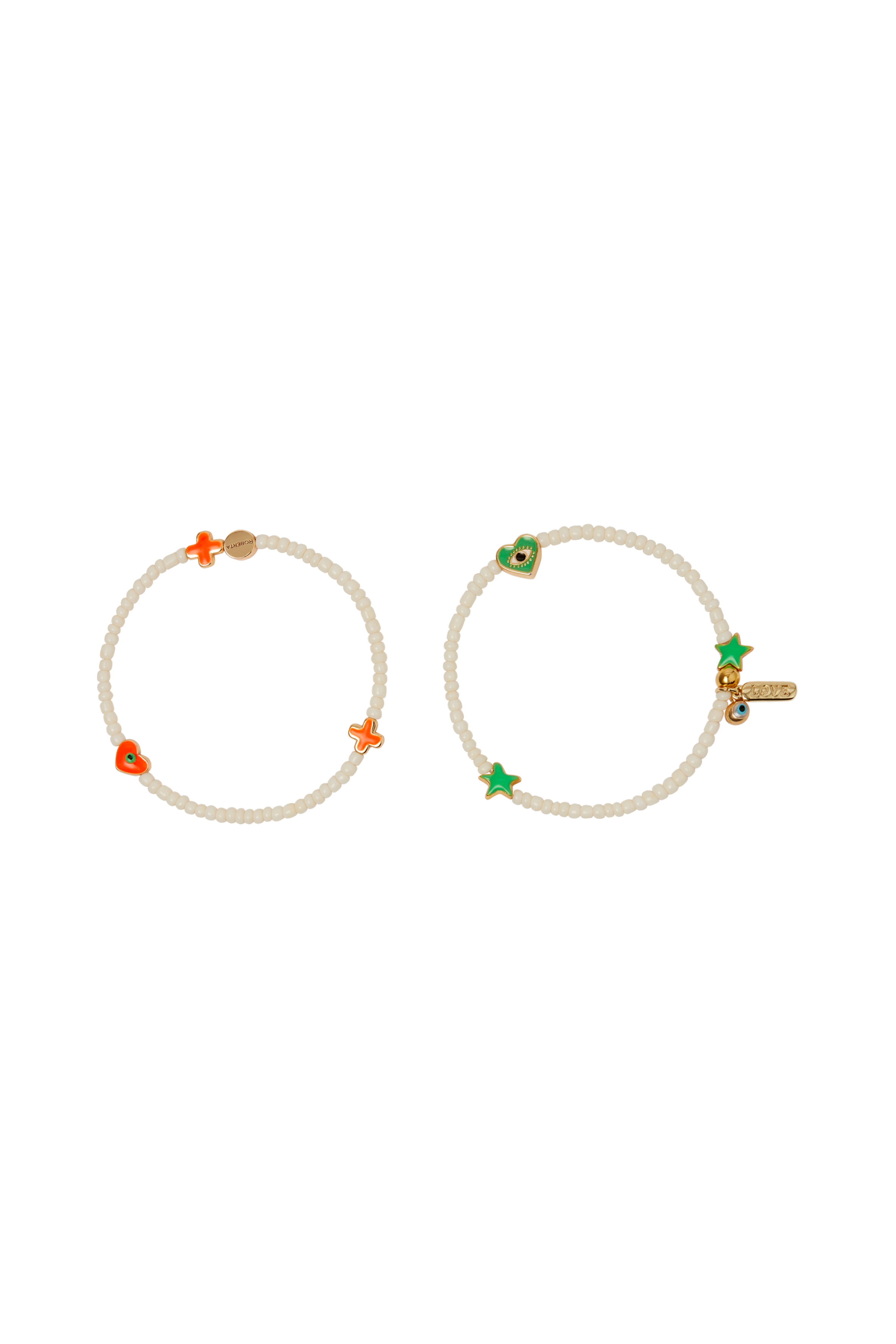 Online Exclusive: Roberta Glass Bead Bracelet Set