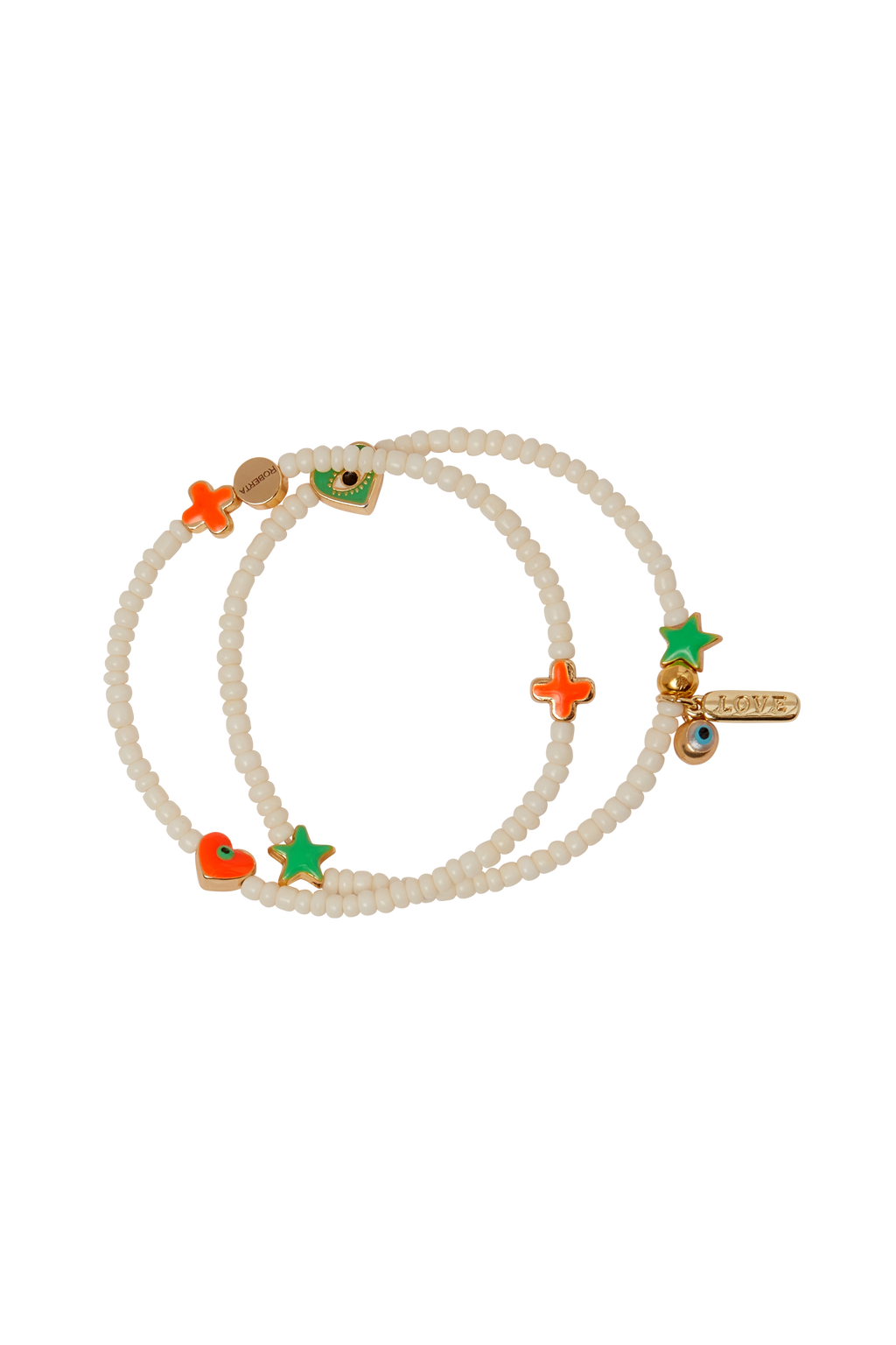 Online Exclusive: Roberta Glass Bead Bracelet Set